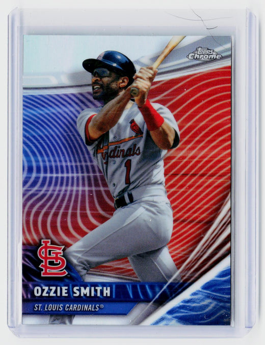 2026 Topps Chrome Chrome Rivals Ozzie Smith St. Louis Cardinals RVA-1B - front