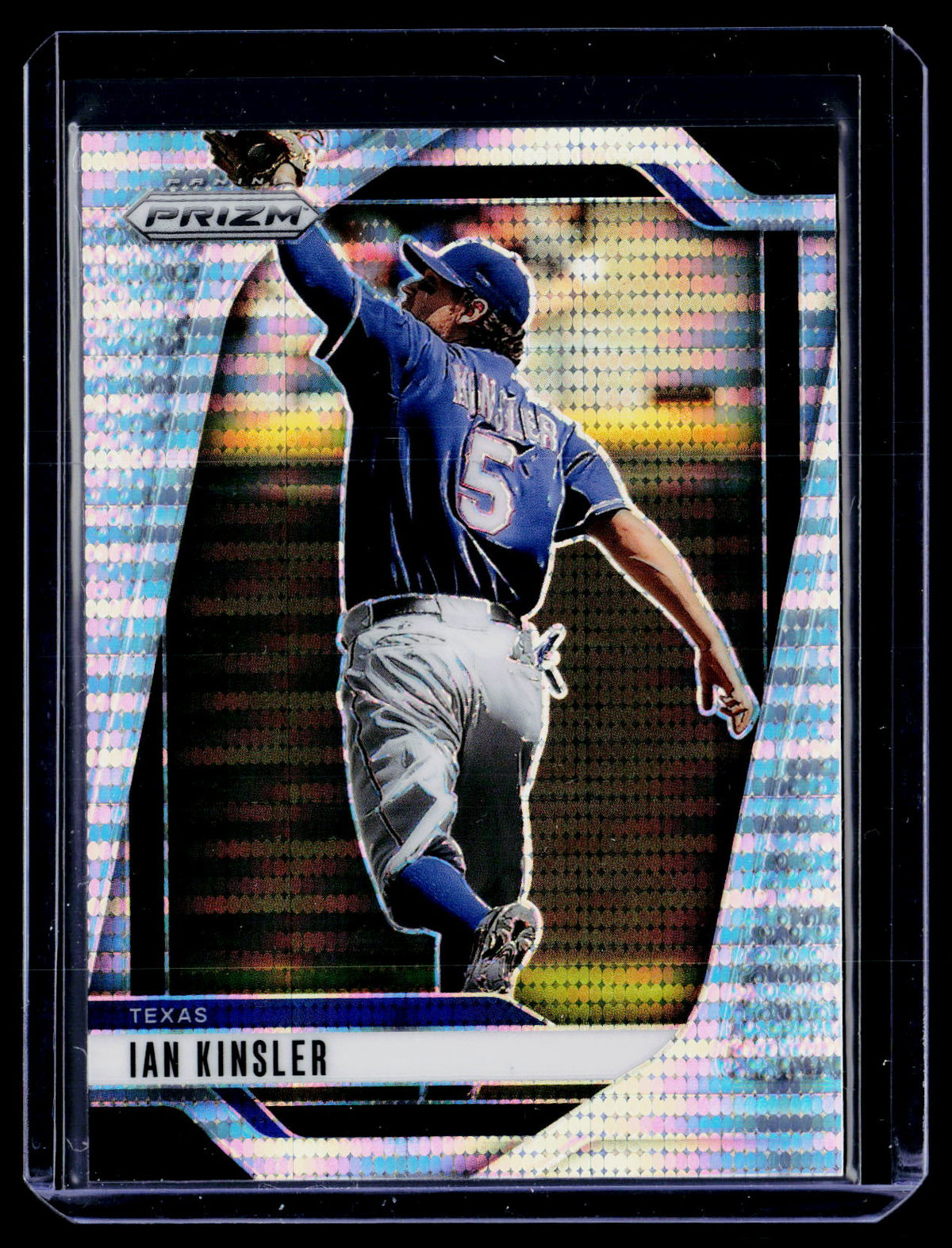 2025 Panini Prizm Baseball Ian Kinsler Pulsar Prizms #261 /499 Texas Rangers - front