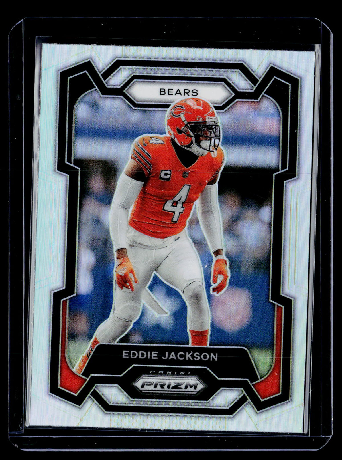 2023 Panini Prizm Football Eddie Jackson #52 Chicago Bears - front