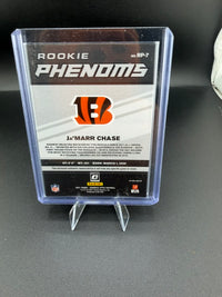 2021 Ja'marr Chase Donruss Optic Rookie Phenoms Patch Rookie - back