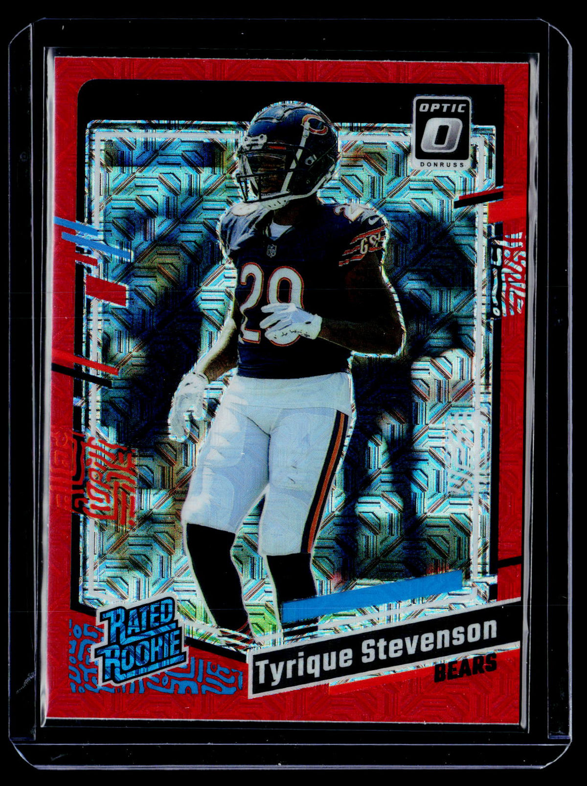 2023 Panini Donruss Optic Rated Rookie Tyrique Stevenson #219 Bears - front
