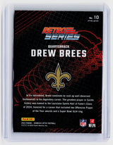 2023 Panini Donruss Optic Retro Series Drew Brees #10 New Orleans Saints - back