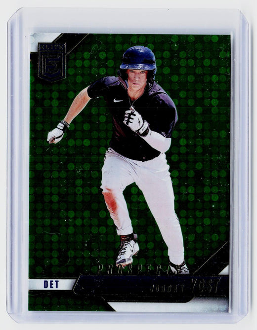 2026 Panini Donruss Elite Baseball Prospects #191 Jordan Yost Detroit - front