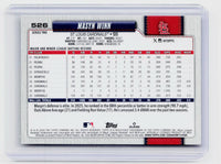 2026 Topps Series Two Masyn Winn St. Louis Cardinals #526 - back