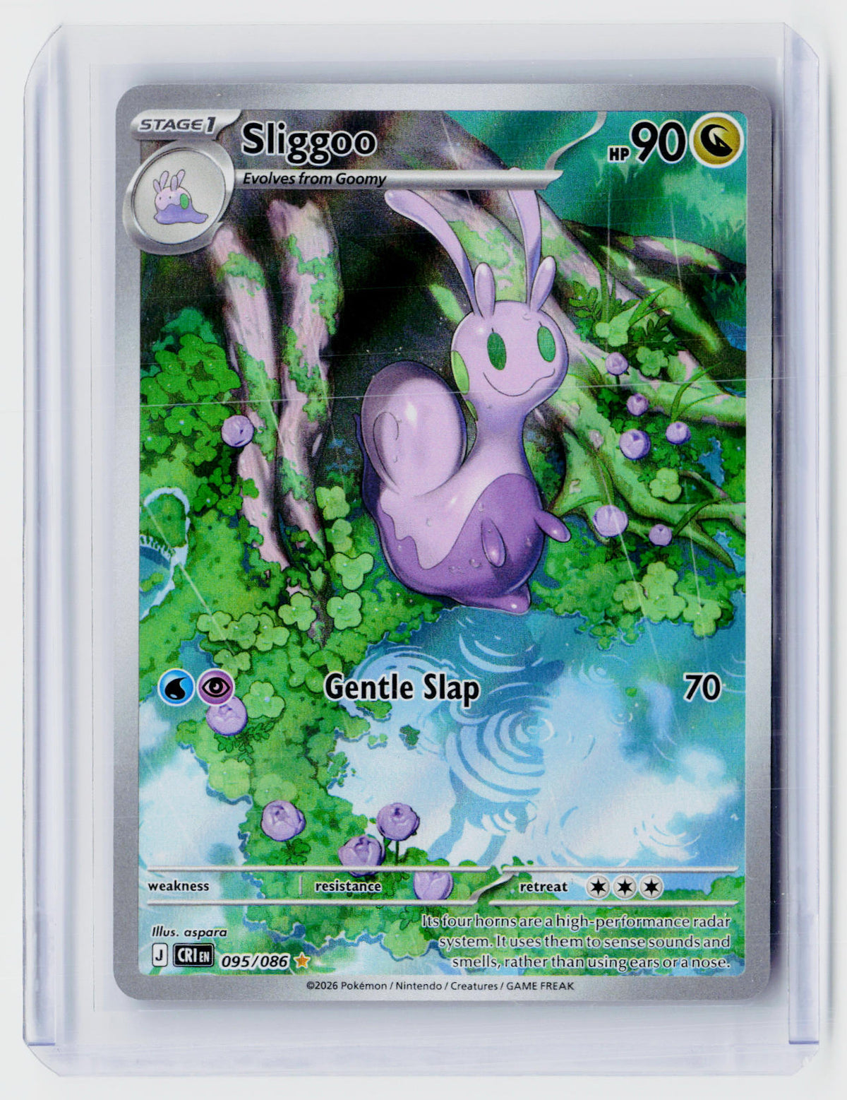 2026 Pokémon TCG Sliggoo Illustration Rare 095/086 - front