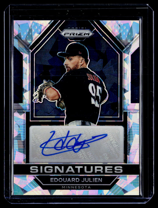 2023 Panini Prizm Baseball Signatures Edouard Julien Autograph #SIG-EJ - front