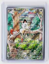 2025 Pokémon Phantasmal Flames Meowth Illustration Rare 106/094 - front