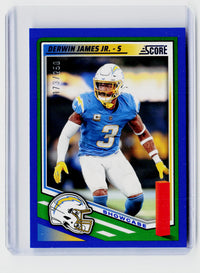 2025 Panini Score Football Derwin James Jr. #214 Showcase /250 - front