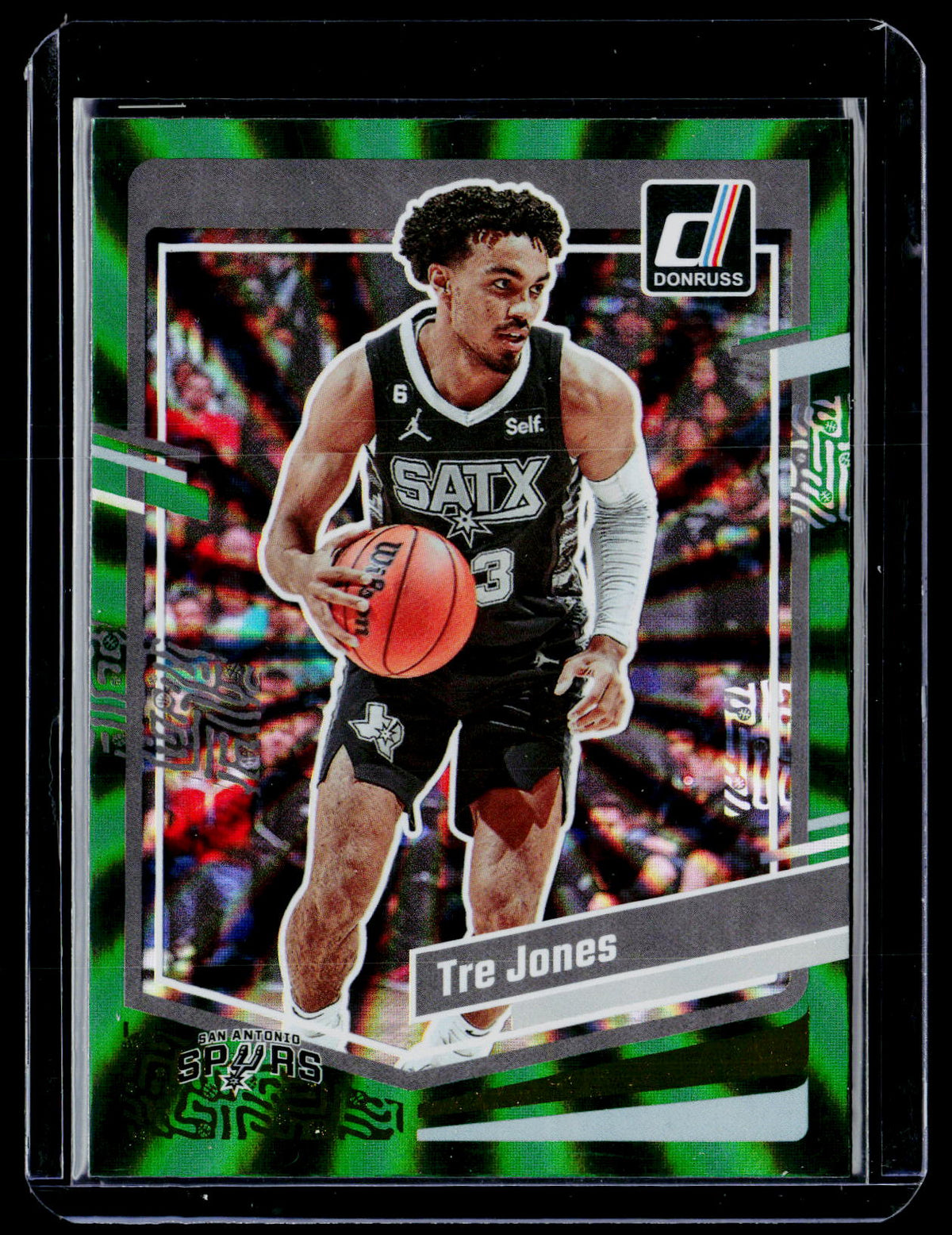 2023 Panini Donruss Basketball Tre Jones #161 Spurs - front