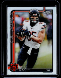 2025 Topps Chrome Refractor Cole Kmet #51 Chicago Bears - front