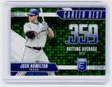 2026 Panini Donruss Elite Career Best Josh Hamilton #13 Texas Rangers - front