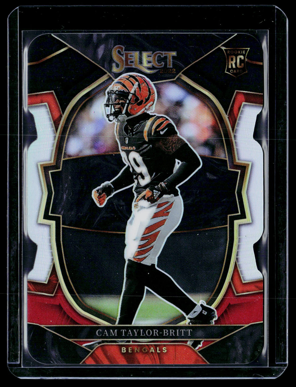 2022 Panini Select Football Cam Taylor-Britt Rookie Concourse #72 - front