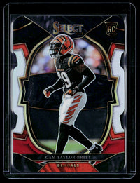 2022 Panini Select Football Cam Taylor-Britt Rookie Concourse #72 - front