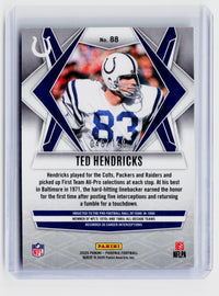 2025 Panini Phoenix Ted Hendricks #88 Indianapolis Colts /149 - back
