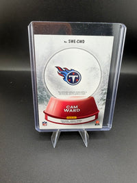 2025 Panini Donruss Football Rookie Sweater Cam Ward #SWE-CWD - back