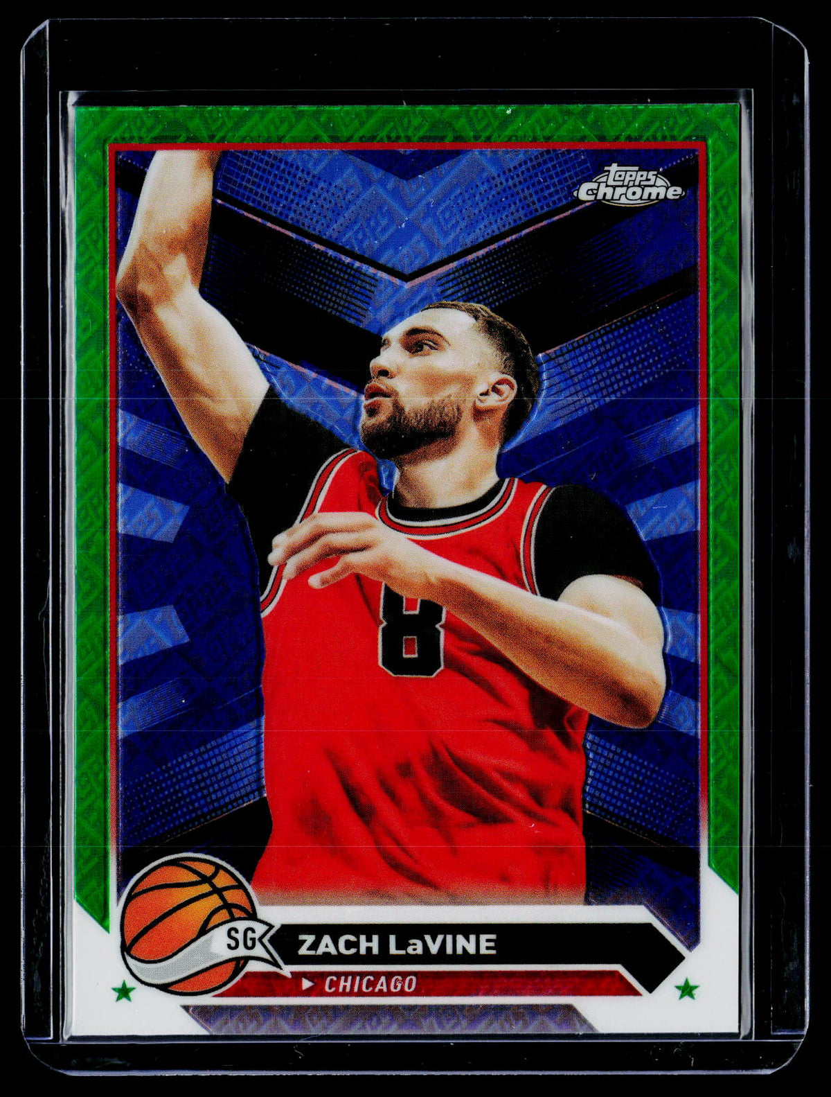 2024 Topps Chrome Zach LaVine #55 Chicago - front