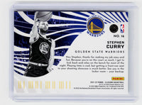 2021-22 Panini Illusions Mail Call Stephen Curry #16 Golden State Warriors - back