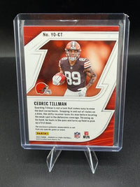 2023 Panini Rookies & Stars Year One Cedric Tillman Longevity Rookie Memorabilia #YO-CT 015/399 - back