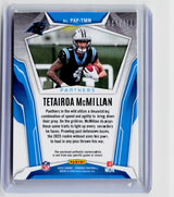 2025 Panini Phoenix Pandora Patch Rookie Memorabilia Tetairoa McMillan #PAP-TMN /199 - back
