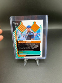 2025 Panini Donruss - Prospect Jersey Kings Walker Janek #PJK-WJ Orange Ice - back