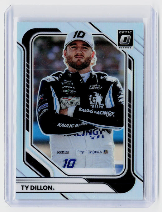 2026 Panini Donruss Racing Ty Dillon #25 NASCAR Optic - front