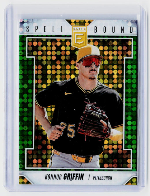 2026 Panini Donruss Elite Baseball Spellbound No. 3 Konnor Griffin Pittsburgh - front