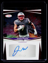 2025 SAGE Autograph High Series Jackson Woodard Auto #A-JW2 UNLV - front