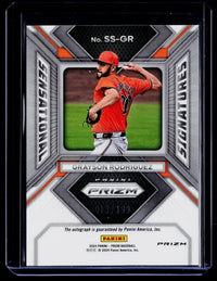 2024 Panini Prizm Baseball Sensational Signatures Grayson Rodriguez Pulsar Prizms Auto #SS-GR /199 - back