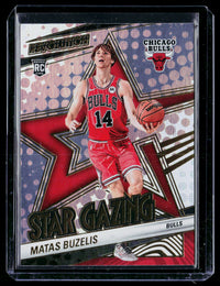 2024-25 Panini Revolution Star Gazing Matas Buzelis RC #13 Chicago Bulls - front