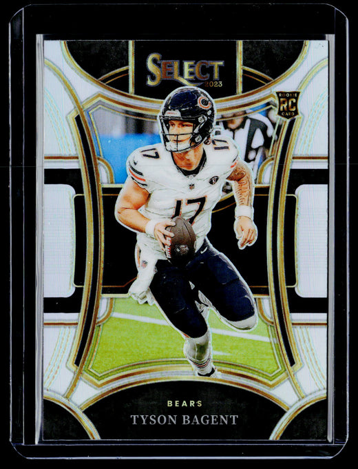 2023 Panini Select Football Tyson Bagent #416 Suite Level Prizm Rookie Bears - front