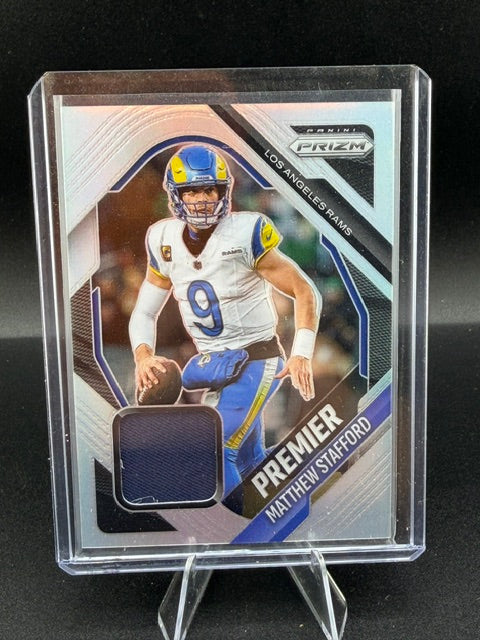 2023 Panini Prizm Football Premier Jerseys Matthew Stafford #PJY-MSD - front