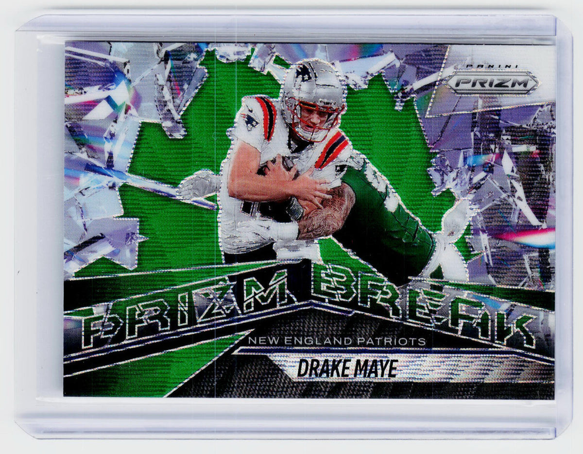 2025 Panini Prizm Prizmatic Entrants #6 Drake Maye New England Patriots - front