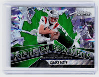 2025 Panini Prizm Prizmatic Entrants #6 Drake Maye New England Patriots - front