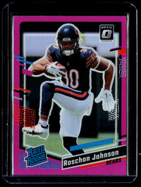 2023 Panini Donruss Optic Rated Rookies Roschon Johnson #314 Chicago Bears - front