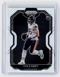 2020 Panini Chronicles Prizm Black Silver #PB-17 Cole Kmet - front