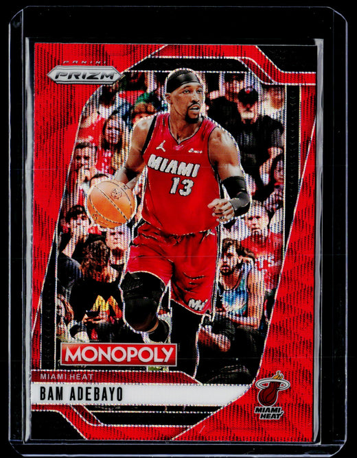 2024-25 Panini Prizm Monopoly Bam Adebayo #29 Miami Heat - front