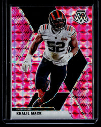 2020 Panini Mosaic Football Khalil Mack #40 Chicago Bears - front