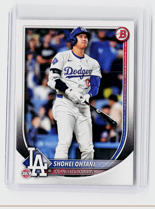 2025 Bowman Baseball Bowman Briefing #17 Shohei Ohtani Los Angeles Dodgers - front