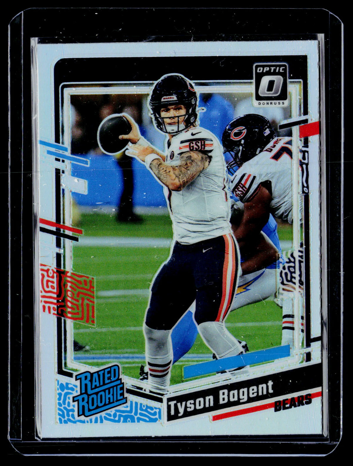 2023 Panini Donruss Optic Rated Rookie Tyson Bagent #216 - front