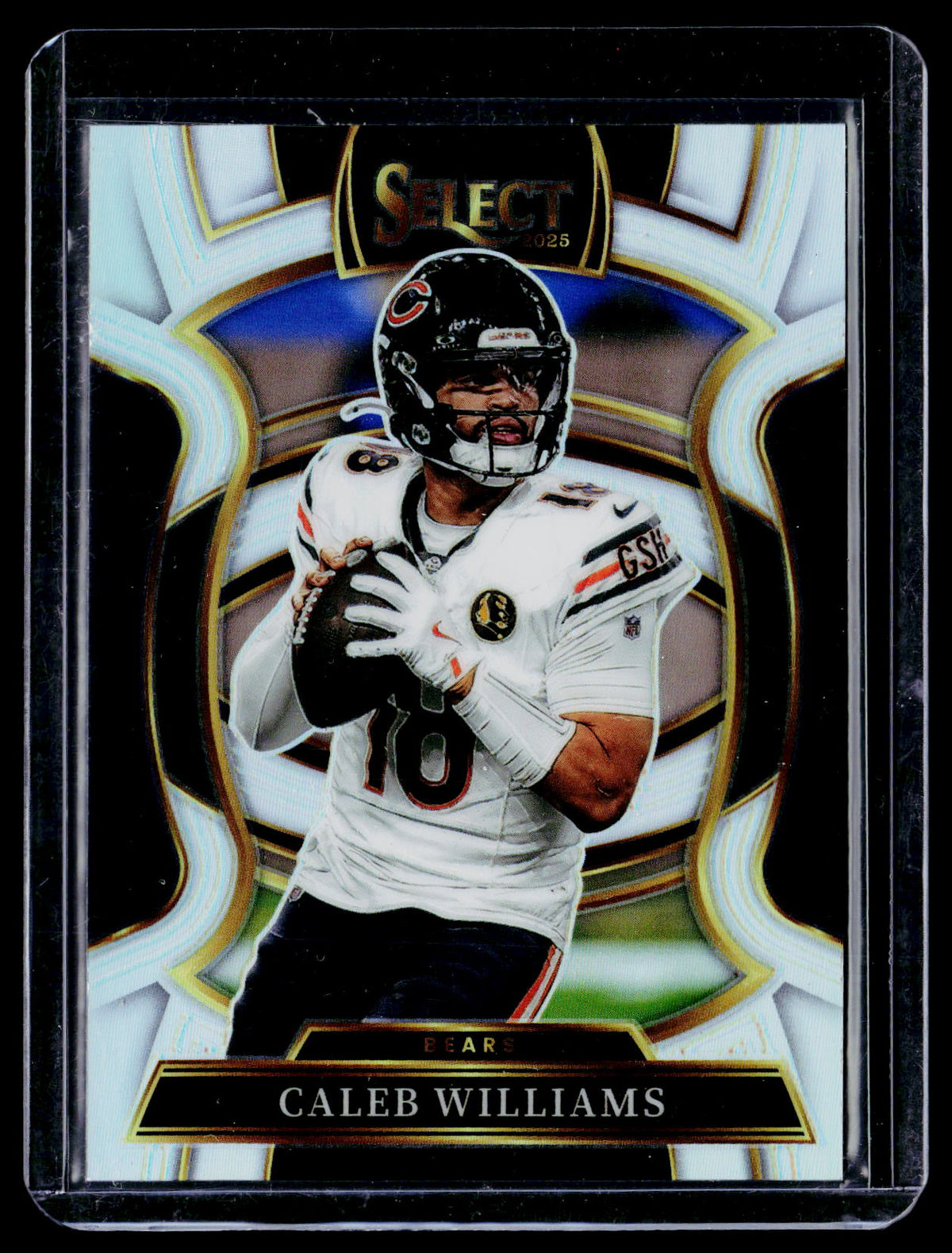 2025 Panini Select Football Caleb Williams Chicago Bears #73 Concourse - front