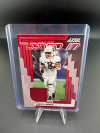 2025 Panini Score Zone Memorabilia James Conner Arizona Cardinals - front
