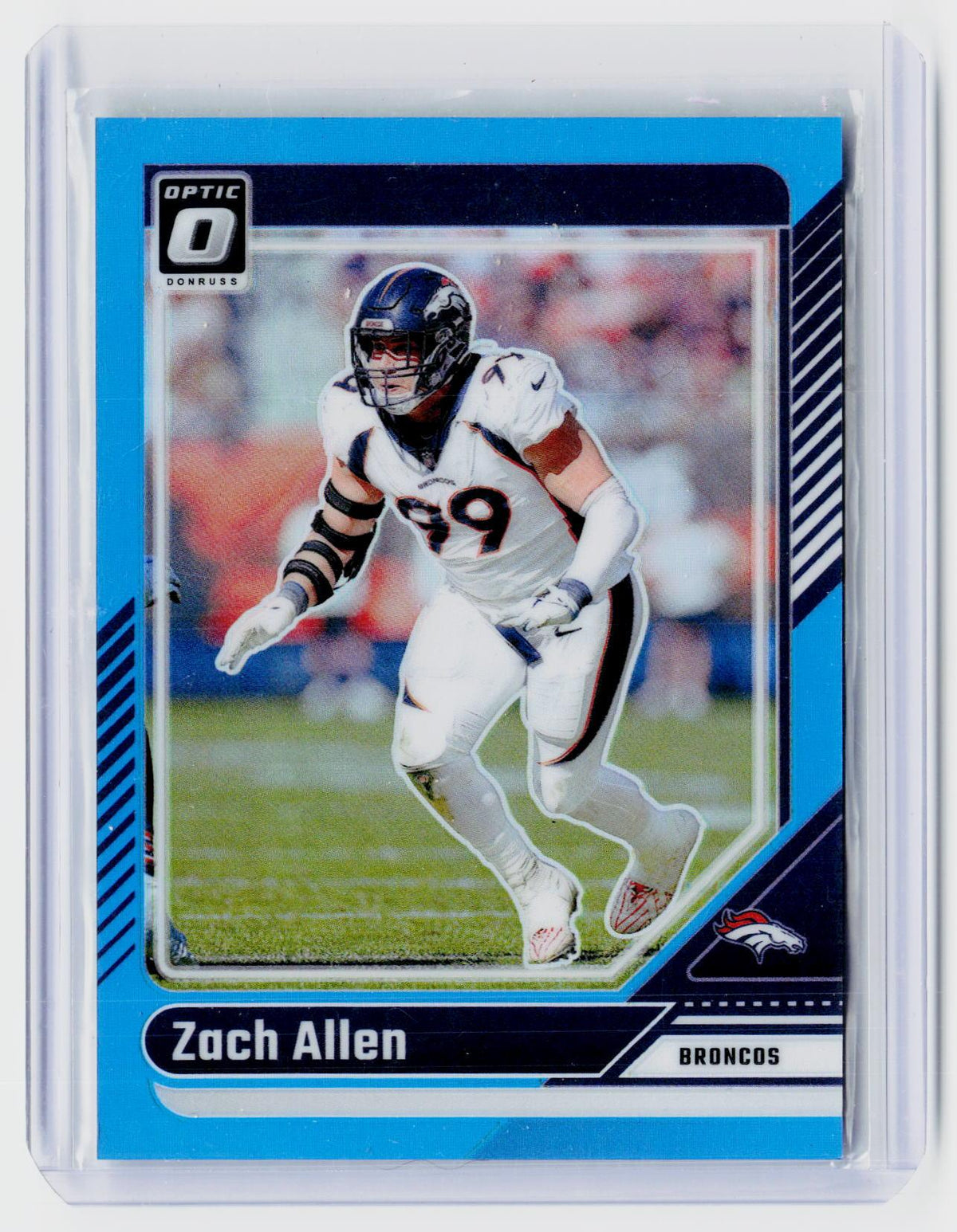 2024 Panini Donruss Optic Zach Allen Blue /299 #61 - front