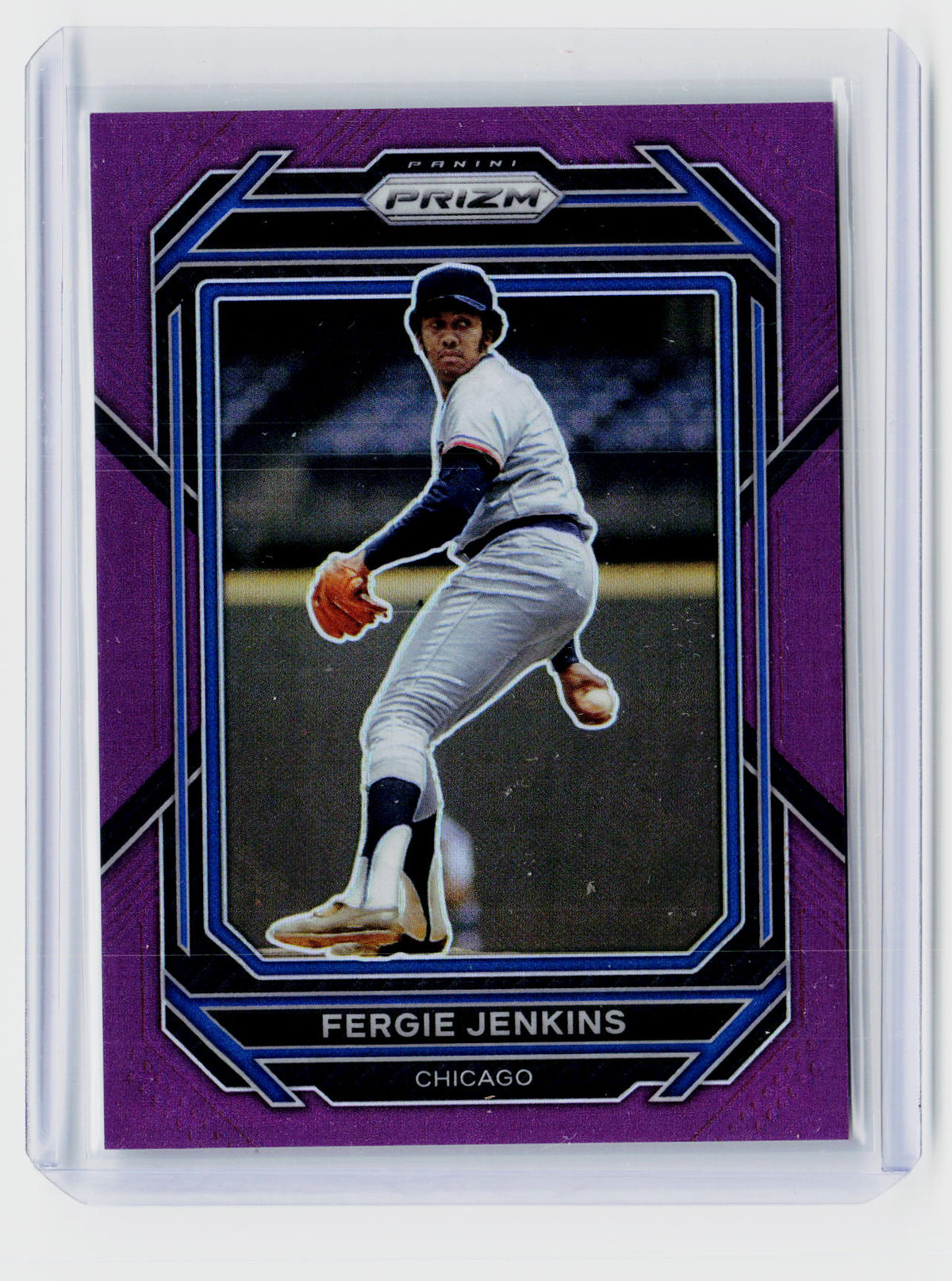 2023 Panini Prizm Baseball Fergie Jenkins Purple Prizm #290 /99 - front