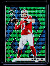 2025 Panini Mosaic Football Josh Allen #150 Buffalo Bills - front