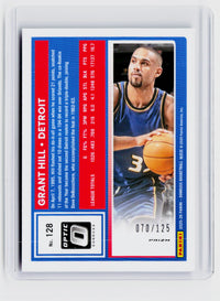 2025-26 Panini Donruss Optic Grant Hill #128 Base Optic Mojo /125 - back