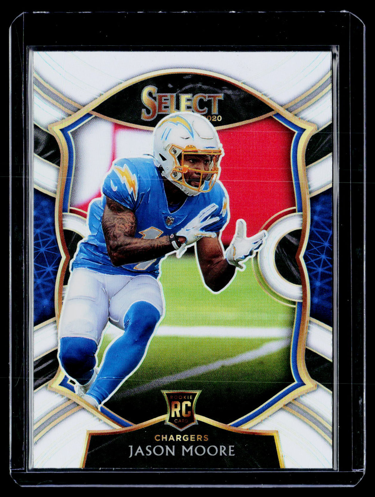 2020 Panini Select Football Jason Moore Concourse Rookie #78 - front