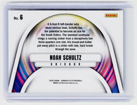 2026 Panini Donruss Elite Full Throttle #6 Noah Schultz Chicago White Sox - back