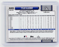 2026 Topps Series 2 Tyler Glasnow #629 Los Angeles Dodgers - back