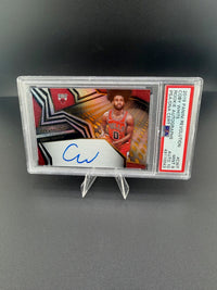 2019 Panini Revolution Coby White Rookie Autographs #RA-CWT PSA 9 Auto 10 - front