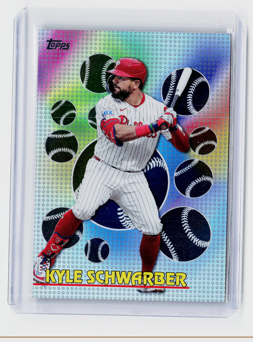 2026 Topps Titans of the Game Kyle Schwarber TOG-35 Philadelphia Phillies - front